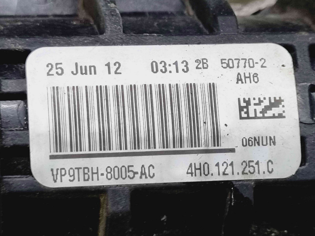 Radiator apa Audi A6 (4G2, C7) S-line [Fabr 2012-2017] 4H0121251C 2.0 TDI CGLC130KW / 177CP 2.0 TDI CGLC 130KW / 177CP