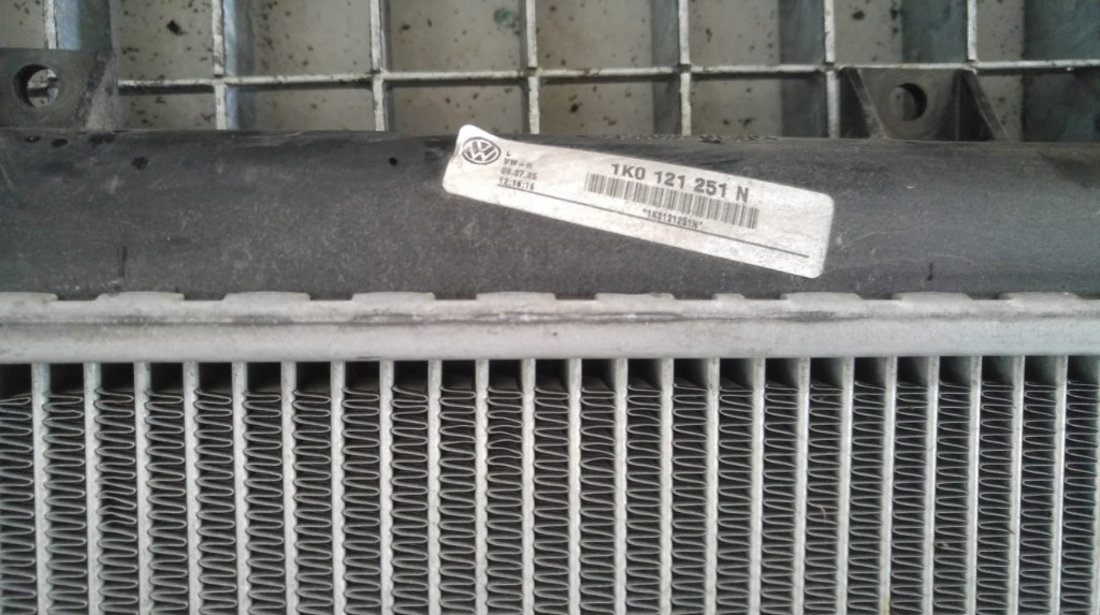 Radiator apa bkd 2.0 tdi vw jetta 1k0121251n