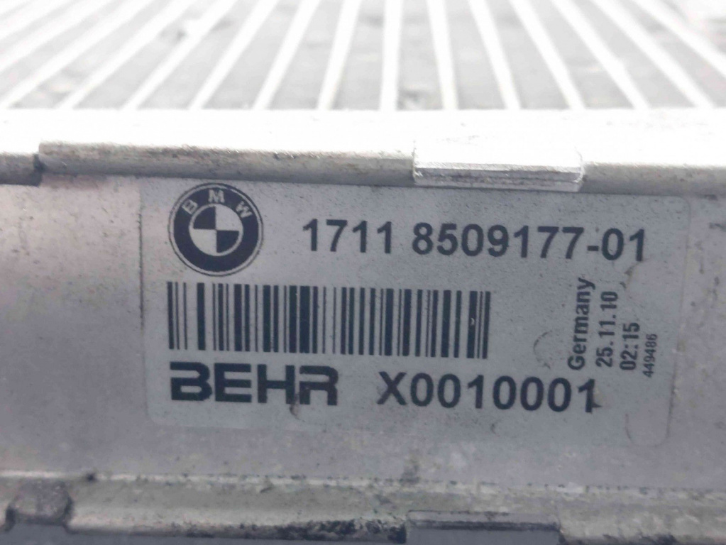 Radiator apa Bmw 5 (F10) [Fabr 2011-2016] 8509177 2.0 N47T 2.0 N47T 135KW / 184CP