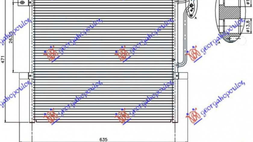 Radiator Apa - Bmw X3 (E83) 2004 , 17113400013