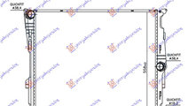 Radiator Apa - Bmw X3 (F25)2011 2012 , 17117593842