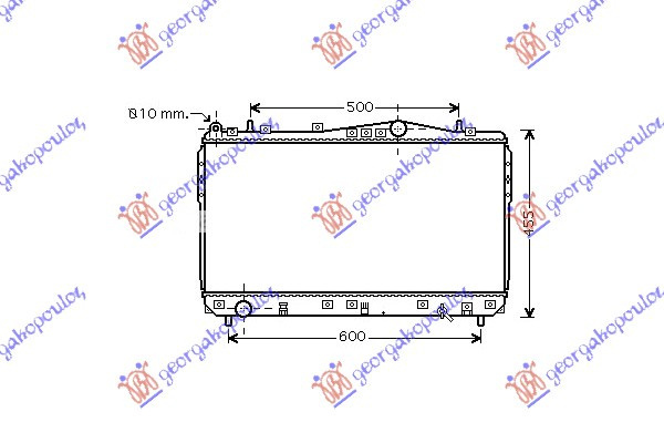 Radiator Apa - Chevrolet Lacetti 2003 , 96553422