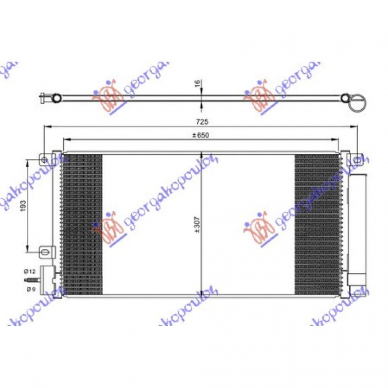 Radiator Apa - Chevrolet Trax 2013 , 1300341