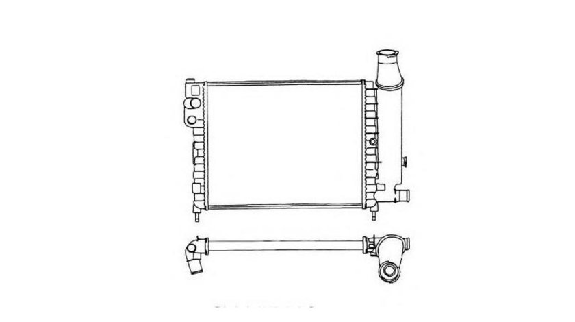 Radiator apa Citroen AX (ZA-_) 1986-1998 #2 01033039