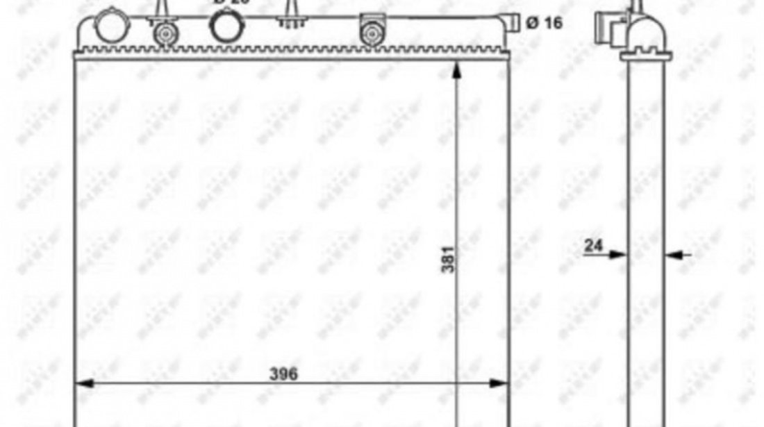 Radiator apa Citroen C3 II 2009-2016 #2 122083