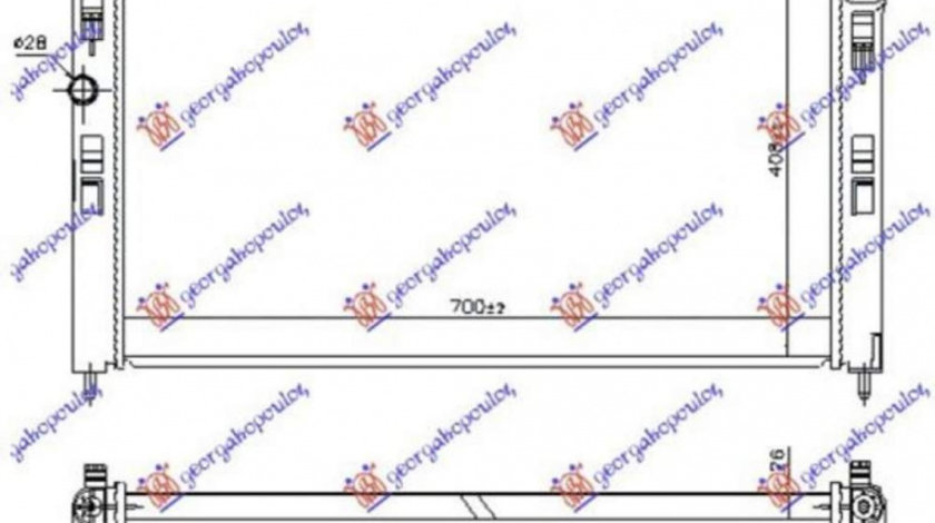 Radiator Apa - Citroen C4 Aer Cross 2012 , 1611261880