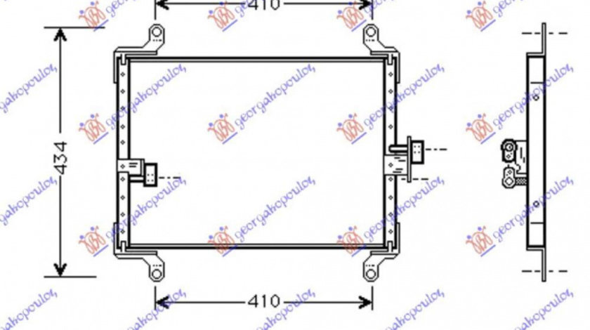 Radiator Apa - Citroen Jumper 1994 , 1301n3