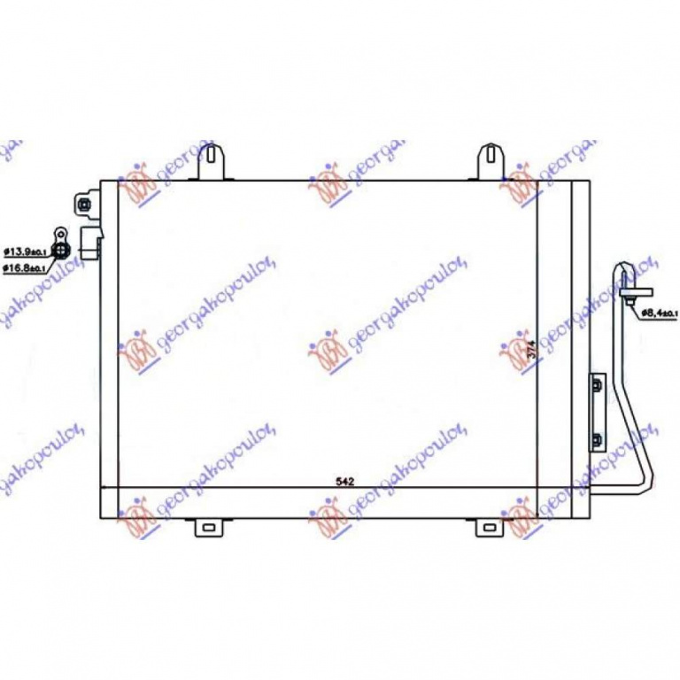 Radiator Apa - Dacia Logan-Mcv 2008 , 8200.189.288