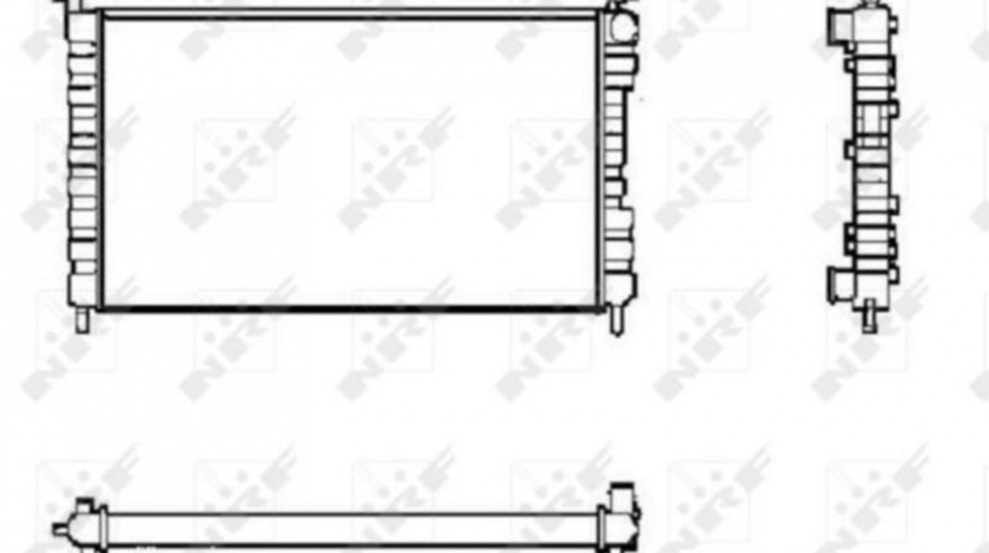 Radiator apa Fiat ALBEA (178_) 1996-2009 #2 01043063