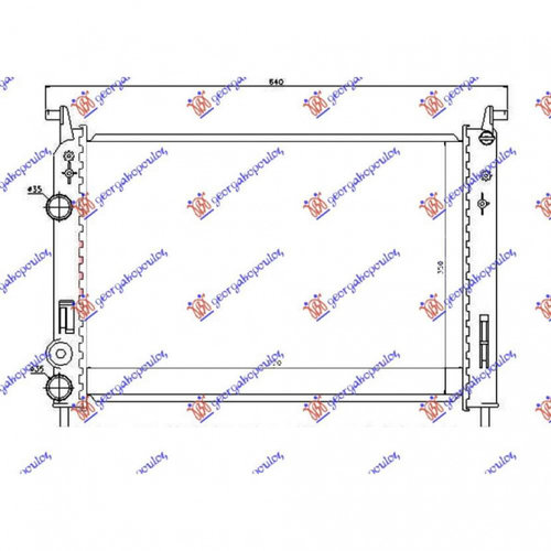 Radiator Apa - Fiat Albea 2002 , 46833511