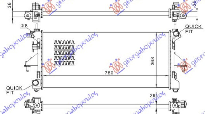 Radiator Apa - Fiat Ducato 2006 , 1349196080