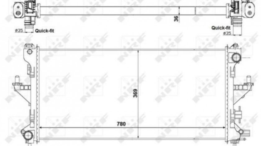 Radiator apa Fiat DUCATO bus (250, 290) 2006-2016 #3 080107N