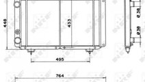 Radiator apa Fiat DUCATO caroserie (290) 1989-1994...