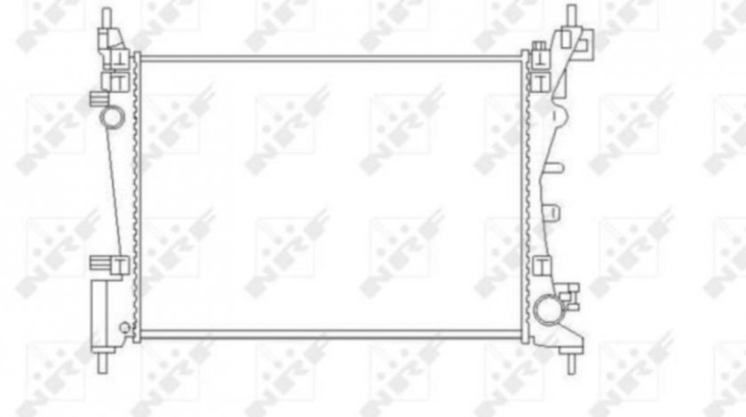 Radiator apa Fiat GRANDE PUNTO (199) 2005-2016 #3 01043127