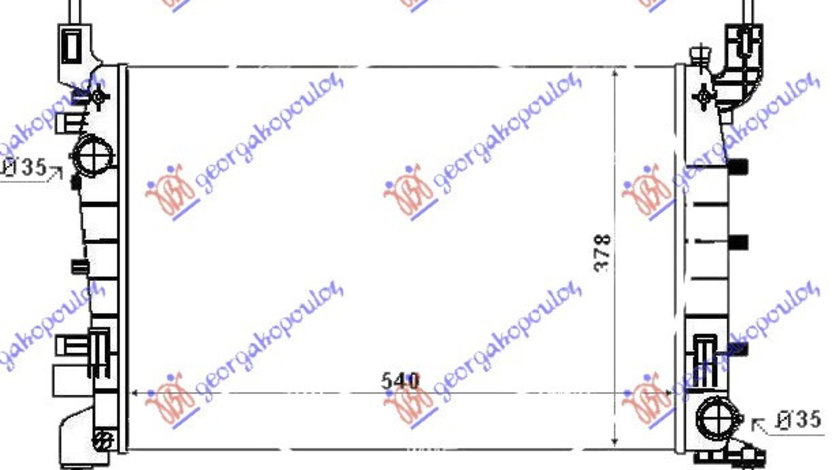 Radiator Apa - Fiat Linea 2007 , 51784706