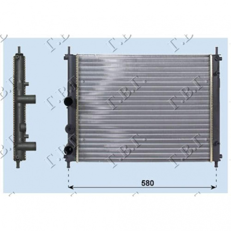 Radiator Apa - Fiat Multipla 1998 , 46525657