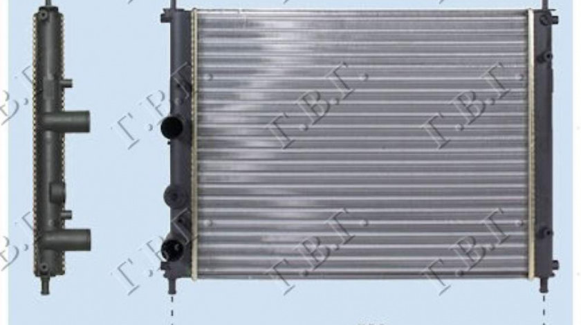 Radiator Apa - Fiat Multipla 1998 , 46525657