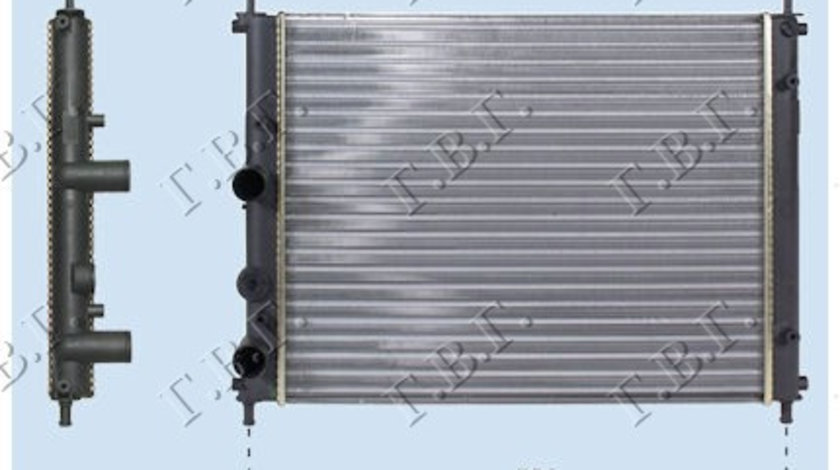 Radiator Apa - Fiat Multipla 1998 , 46809638