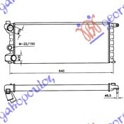 Radiator Apa - Fiat Panda 1986 , 7567061