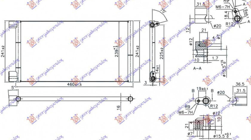 Radiator Apa - Fiat Seicento 2001 , 46558704