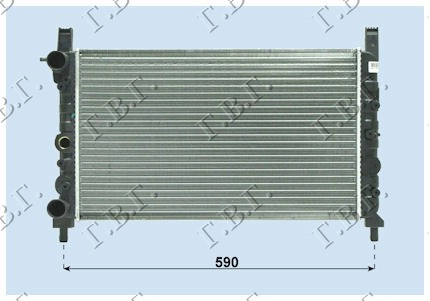 Radiator Apa - Fiat Uno 1983 , 7693062