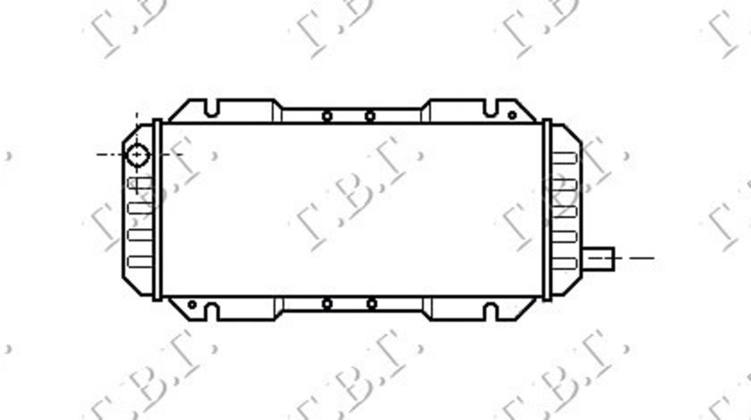 Radiator Apa - Ford Escort Iii 1981 , 6138595