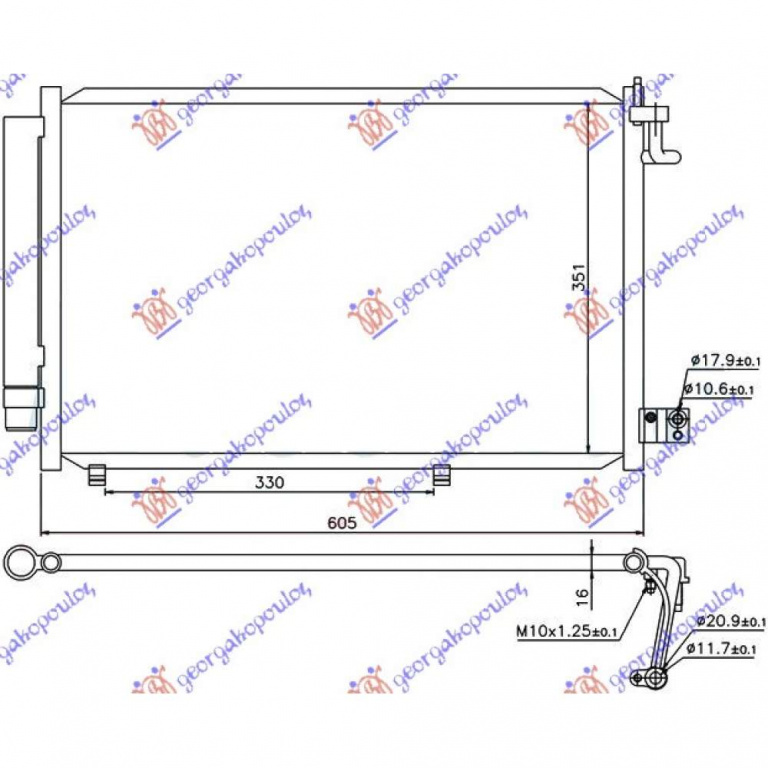 Radiator Apa - Ford Fiesta 2013 , 1540332