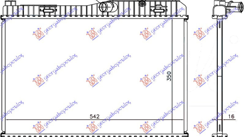 Radiator Apa - Ford Fiesta 2013 , 1772874