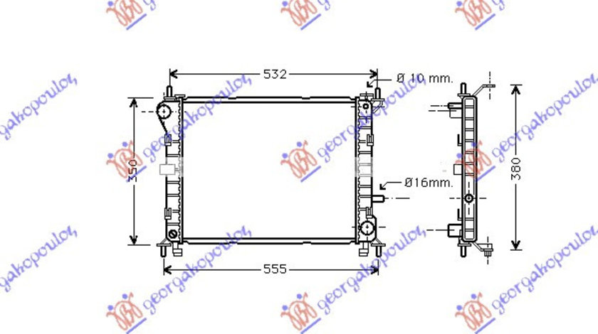 Radiator Apa - Ford Focus 1998 , 1671968