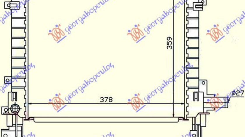 Radiator Apa - Ford Ka 1997 , 1025533