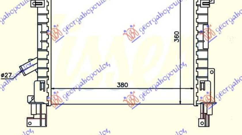 Radiator Apa - Ford Ka 1997 , 1221061