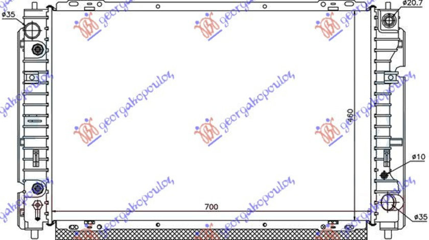 Radiator Apa - Ford Maverick 2000 , 4135748