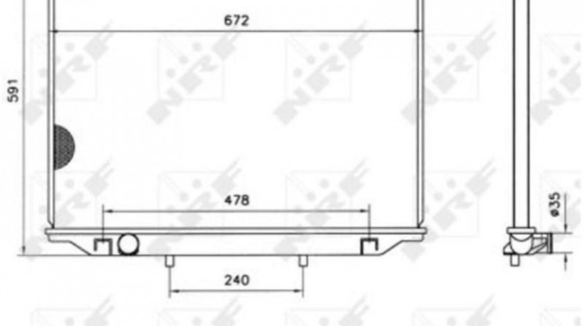 Radiator apa Ford MAVERICK (UDS, UNS) 1993-1998 #2 120088