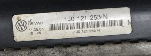 RADIATOR APA / GOLF IV AUDI A3 OCTAVIA 1 BORA 1J0121253N