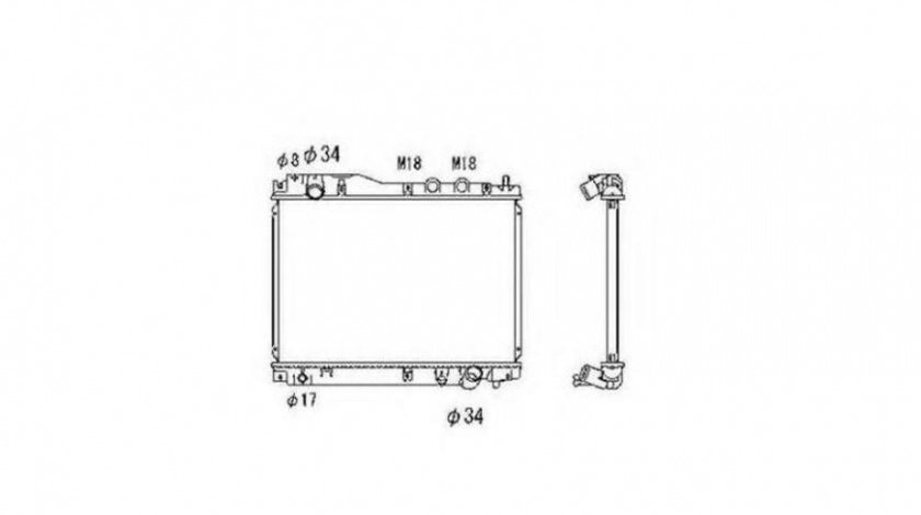 Radiator apa Honda CIVIC VII Hatchback (EU, EP, EV) 1999-2006 #2 111072