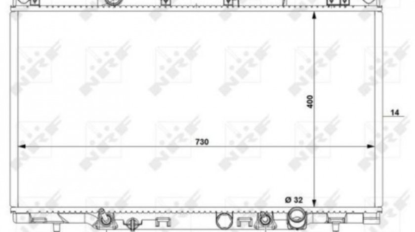 Radiator apa Honda CR-V Mk II (RD_) 2001-2006 #3 01193016