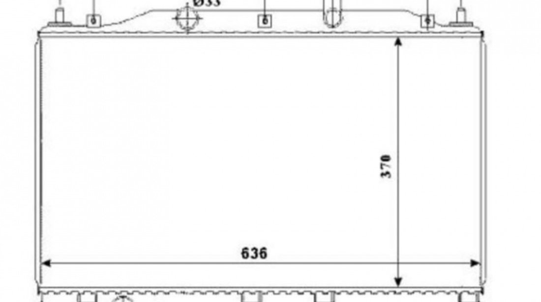 Radiator apa Hyundai ACCENT III limuzina (MC) 2005-2010 #3 112063