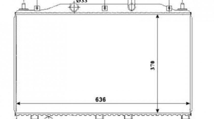 Radiator apa Hyundai ACCENT III limuzina (MC) 2005-2010 #3 112063