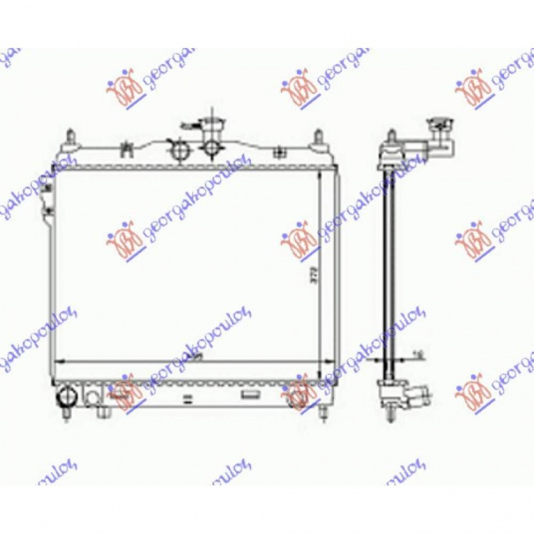 Radiator Apa - Hyundai Getz 2006 , 25310-1c010
