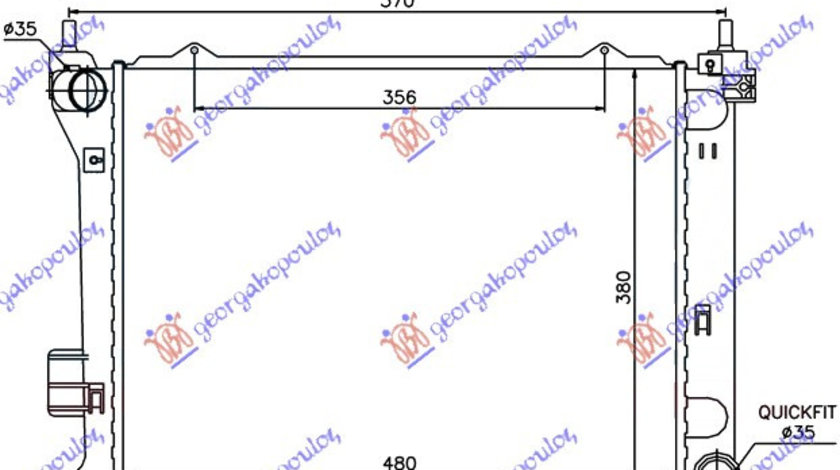 Radiator Apa - Hyundai I20 2008 , 25310-1j200