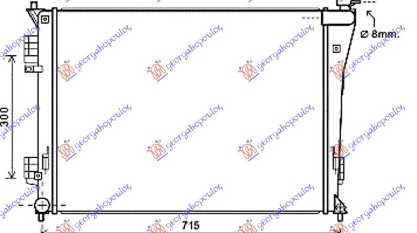 Radiator Apa - Hyundai I40 2011 , 25310-3z250