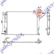 Radiator Apa - Hyundai Ix35/Tucson 2010 , 25310-2y510