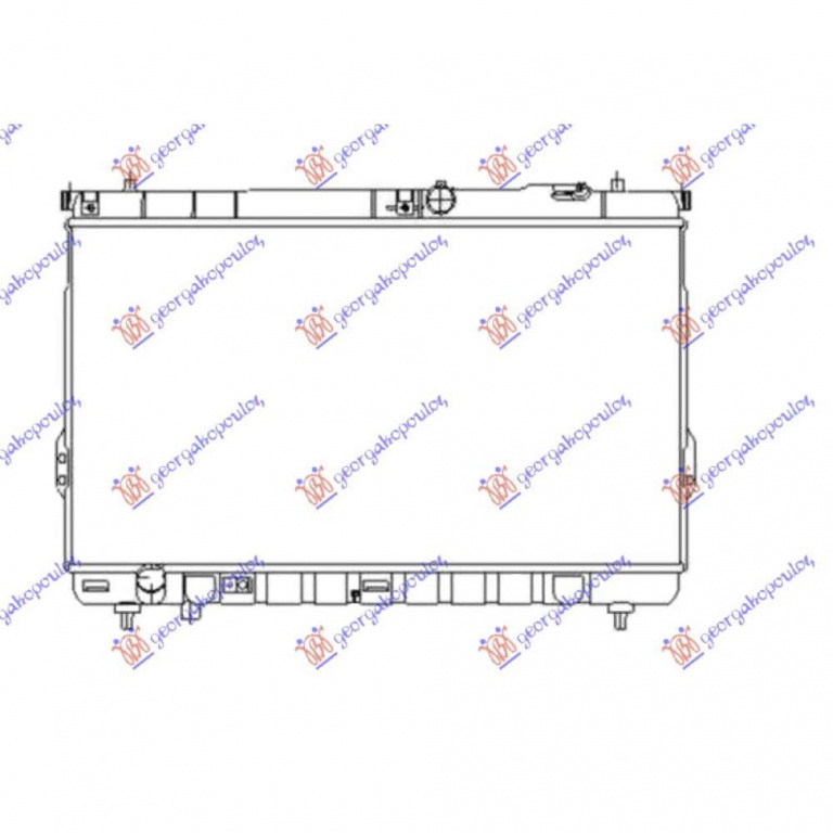 Radiator Apa - Hyundai Santa Fe 2000 , 25310-26050