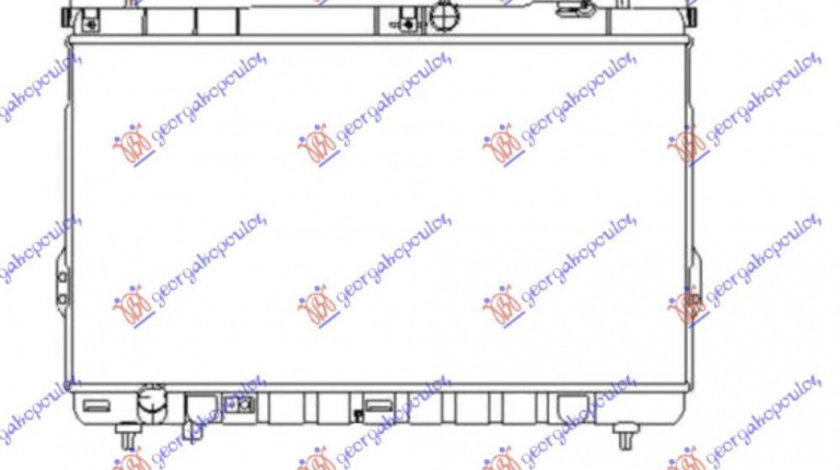 Radiator Apa - Hyundai Santa Fe 2000 , 25310-26050