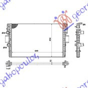 Radiator Apa - Iveco Daily 2000 , 504152996