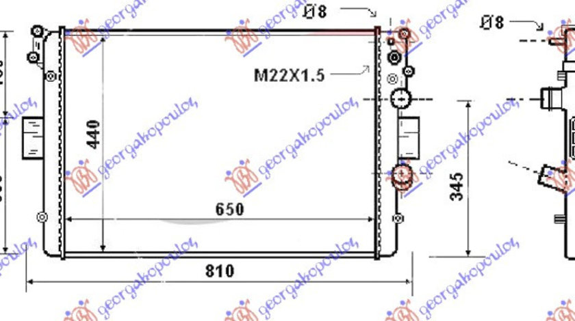 Radiator Apa - Iveco Daily 2000 , 99488591