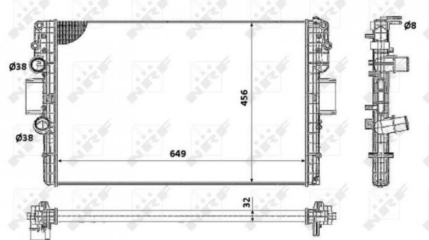 Radiator apa Iveco DAILY IV autobasculanta 2006-2011 #3 02042025