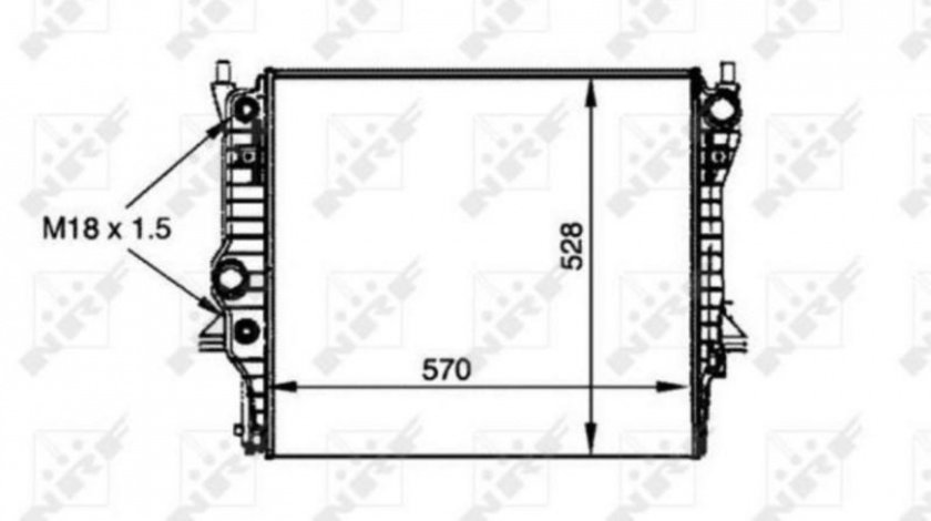 Radiator apa Jaguar S-TYPE (CCX) 1999-2009 #2 138004