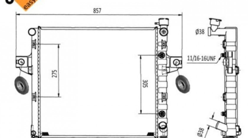 Radiator apa Jeep GRAND CHEROKEE Mk II (WJ, WG) 1998-2005 #2 01183015