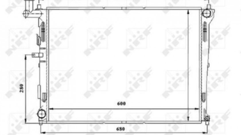 Radiator apa Kia PRO CEE D (ED) 2008-2013 #2 01283119